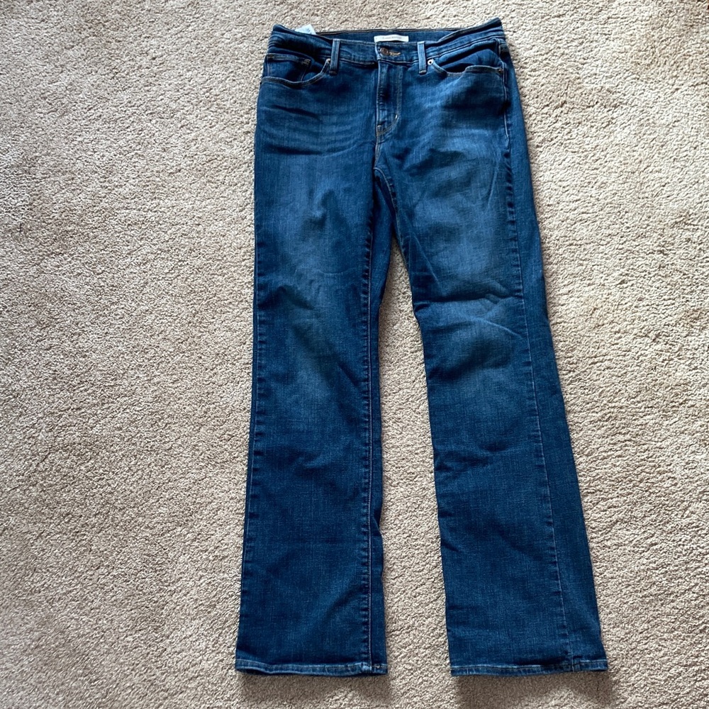 Levi's Dark Blue Bootcut Jeans